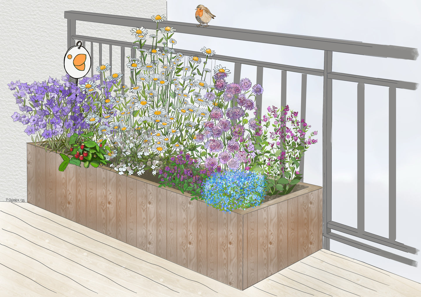 Collection Jardinier - Louise paysage